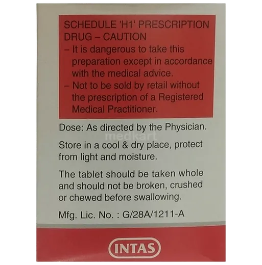 ceftas cl 200mg tablet 10's